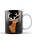 Deer Silhouette Kupa Bardak Porselen 1