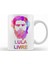 Lula Lıvre Colorido Abstrato Kupa Bardak Porselen 1