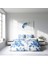 BlueRose 3D Pamuk Saten Çift Kişilik Nevresim Takımı 3