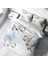 Snow Bird 3D Pamuk Saten Çift Kişilik Nevresim Takımı 1