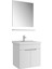 Stora 65 cm Set - Parlak Beyaz (Ayna+Etajer) Lavabo Dahıl 1