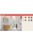 Stora 100 cm Set - Parlak Beyaz (Aydsız Ayna Dolabı) Lavabo Dahıl 4