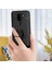 Xiaomi Redmi Note 9 Kılıf Ultra Korumalı Yüzüklü Manyetik Ravel Silikon Siyah Kırmızı + Tam Kaplayan 5D Cam Ekran Koruyucu 3