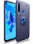 - Huawei P40 Lite E - Kılıf Yüzüklü Auto Focus Ravel Karbon Silikon Kapak 1