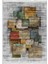 Bazaa Forum Saçaklı Mermer Desen Kaymaz Taban Dijital Baskı Halı FM-2045 80 x 200 cm 2