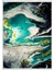 Bazaa Forum Saçaklı Mermer Desen Kaymaz Taban Dijital Baskı Halı FM-2056 100 x 300 cm 2