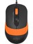 FM10 USB 1600DPI Siyah - Turuncu Mouse 1