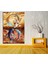 Feng Shui Balıklar Düz Renkler Kanvas Tablo dkmr213-70 x 100 cm 1