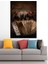 Forklorik Kafkas Dansçıları ve Akordiyon Kanvas Tablo slm27-70 x 100 cm 1