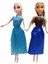 Frozen Elsa Anna 2'li Figür Bebek 1