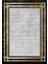 Dekoratif Saçaklı Klasik Desen Deri Kaymaz Taban Dijital Baskı Halı FM-2124 100 x 300 cm 2