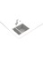 SQUARE 560 TG STONE GREY Tezgahaltı Granit Eviye Gri 56 cm 115260030 2