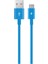 Micro USB Kablosu 120cm Mavi 2DK7530M 1