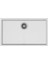 SQUARE 72.40 TG ARTIC WHITE Tezgahaltı Granit Eviye Beyaz 72 cm 115230019 1