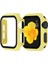 Apple Watch Uyumlu 1 2 3 4 5 38Mm Ekran Koruyucu Full Glue Gard Renkli Sarı 1