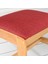 Fit Çok Amaçlı Minderli Ahşap Tabure MST-010-MK-1 Kırmızı 4