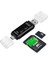 Otg Type C & Micro USB & USB 3in1 Kart Okuyucu Usb2.0 2