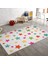Dijital Baskı Yeni Model Deri Taban Halı 80 x 140 cm B-408 1