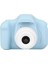 Inter Cmr9 Çocuklar İçin Mini HD 1080P Dijital Fotoğraf Makinesi Mavi 1