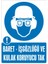İzmi̇r Seri̇grafi̇ Modülkon Baret – Iş Gözlüğü ve Kulak Koruyucu Tak 25 x 35 cm 2.6 mm PVC Uyarı Levhası 1
