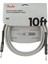 Professional Series Instrument Cable, Tweed 3 Metre - White Tweed Enstrüman Kablosu 1