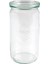 340 ml Cam Silindir Saklama Kavanozu 4