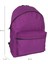 126 Mor Su Geçirmez Kumaş Unisex Günlük ve Okul Sırt Çantası, Ayarlanabilir Askılı 20L, 43x30x12 cm 2