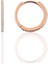 Söğütlü Si̇lver Gümüş 17 mm Rose Zirkon Taşlı Tamtur Halka Küpe 1