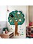 Zürafa Ağaç ve Kuşlar Bebek ve Çocuk Odası Dekorasyonu Duvar Sticker Duvar Süsü 2