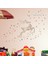 Mutlu Geyik Bebek ve Çocuk Odası Kız Odası Dekorasyonu Duvar Sticker Duvar Süsü 3