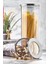 Yuvarlak Saklama Kabı 2 x 1750 ml Füme 1