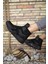Siyah Siyah Sneaker Bot 0012350 2