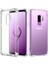 Samsung Galaxy S9 Plus Kılıf Ultra Korumalı Şeffaf Anti Shock Kılıf + Tam Kaplayan 6D Polymer Nano Ekran Koruyucu 1
