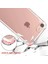 Apple iPhone 6 Plus Kılıf Ultra Korumalı Şeffaf Anti Shock Kılıf + Cam Ekran Koruyucu 3
