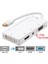 4474 Mini Displayport To HDMI DVI VGA 3.5mm Kulaklık Çıkışı Thunderbolt Çevirici Dönüştürücü Adaptör 3