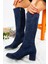 Lacivert Kadın Çizme C654652702 1