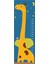 Kt Decoration Çocuk Boy Cetveli Dev Zürafa Duvar Sticker Çocuk Boy Cetveli Zürafa Duvar Sticker 1