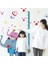 Kt Decoration Sevimli Filler Çocuk ve Bebek Odası Duvar Dekoru Boy Ölçer Duvar Sticker Çıkartma 3