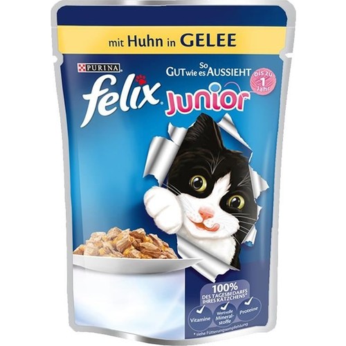 Felix Tavuklu Yavru Kedi Yaş Maması 100 gr Fiyatı