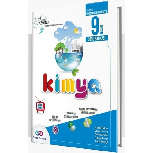 Orbital Yayinlari 9 Sinif Kimya Orbital Soru Bankasi Kitabi