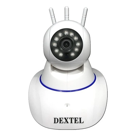 Dextel 360º Gerçek Hd Wifi Kablosuz 3 Antenli Ip Bebek ve Güvenlik Kamerası