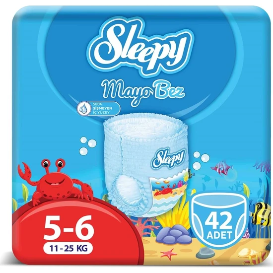 Sleepy Mayo Külot Bez 6 Numara  X Large 3'Lü Paket 11 - 25 Kg