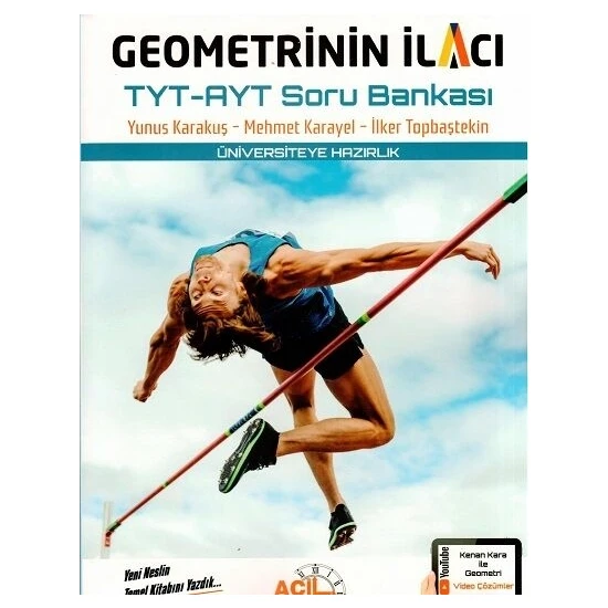 Acil Yayınları TYT AYT Geometrinin İlacı Soru Bankası - Mehmet Karayel