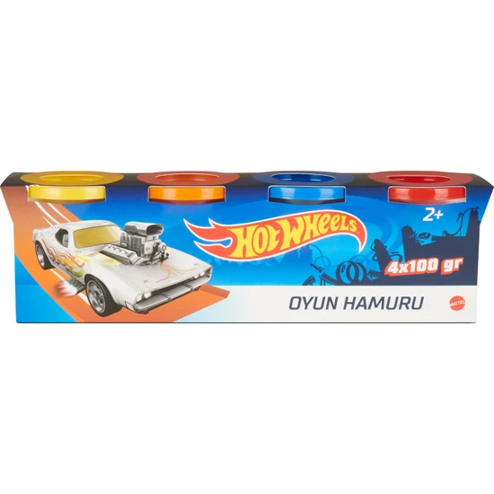 Hot Wheels Oyun Hamuru 4'lü Paket GPN19