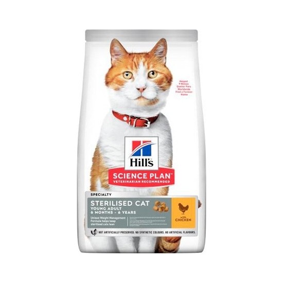 Hills Tavuklu Kısırlaştırılmış Yetişkin Kedi Maması 1.5 kg Fiyatı