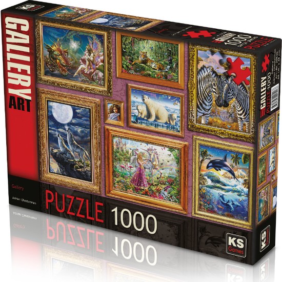 Ks Games 1000 Parça Puzzle Gallery