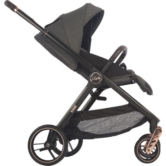 Kanz Xgo Gold Rose Çift Yönlü Travel Sistem Bebek Arabası