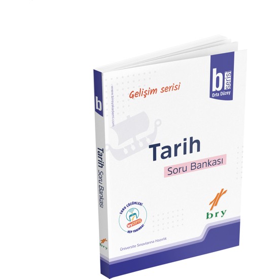 Bry Birey Eğitim Yayınları Gelişim Serisi Tarih B Soru Kitabı