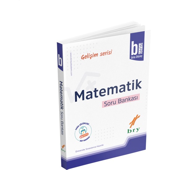 Bry Birey Eğitim Yayınları Gelişim Serisi Matematik B Soru Kitabı