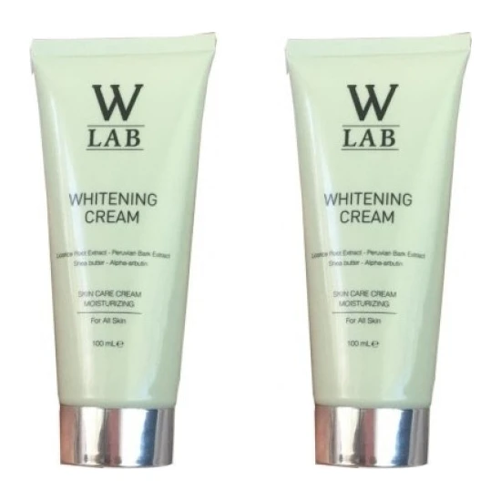 W-Lab Whitening Cream Krem 100 ml x 2 Adet